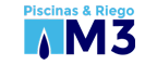 LOGO PISCINAS Y RIEGO M3
